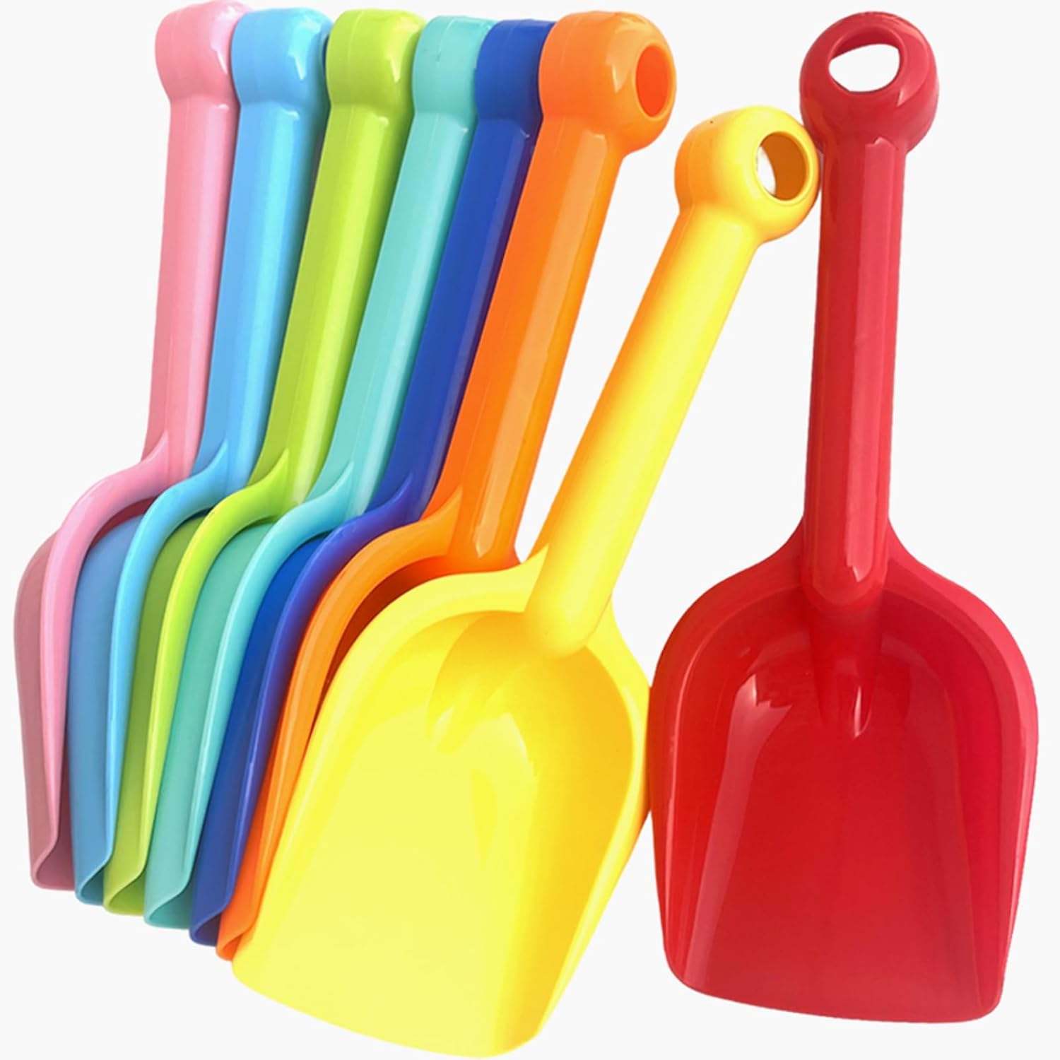 Sand Scoop Stainless Steel Beach Digging - 8'li Paket Ağır Hizmet Tipi Plastik