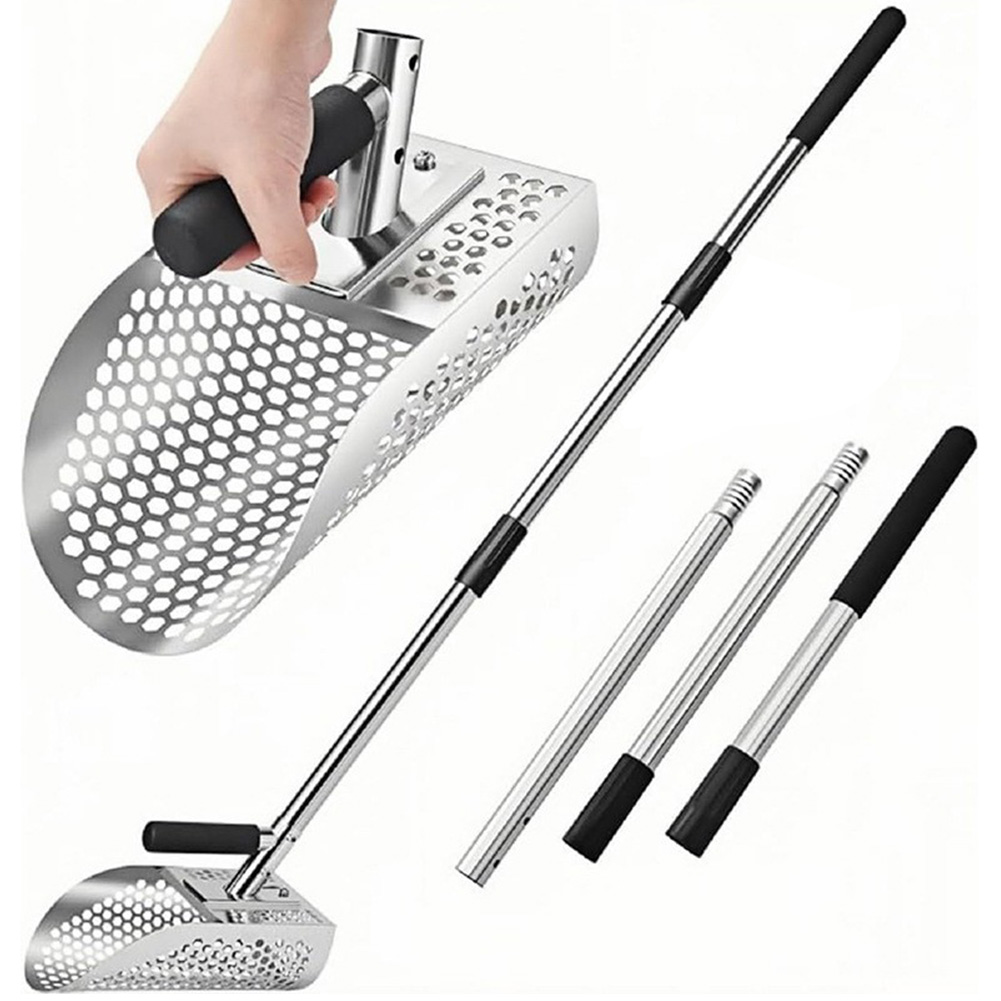 Treasure Hunting Shovel Digging Tool - Paslanmaz Çelik Kum Kepçesi Metal Tespit