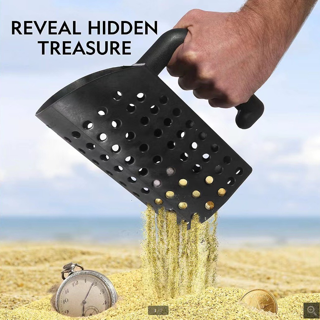 Treasure Hunting Shovel Digging Tool - Paslanmaz Çelik Kum Kepçesi Metal Tespit