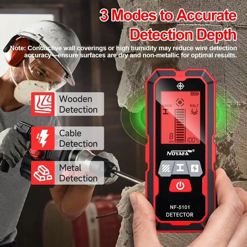 Ground Penetrating Radar Scanner - NOYAFA NF-5101 Çubuk Bulucu Duvar Tarayıcısı,