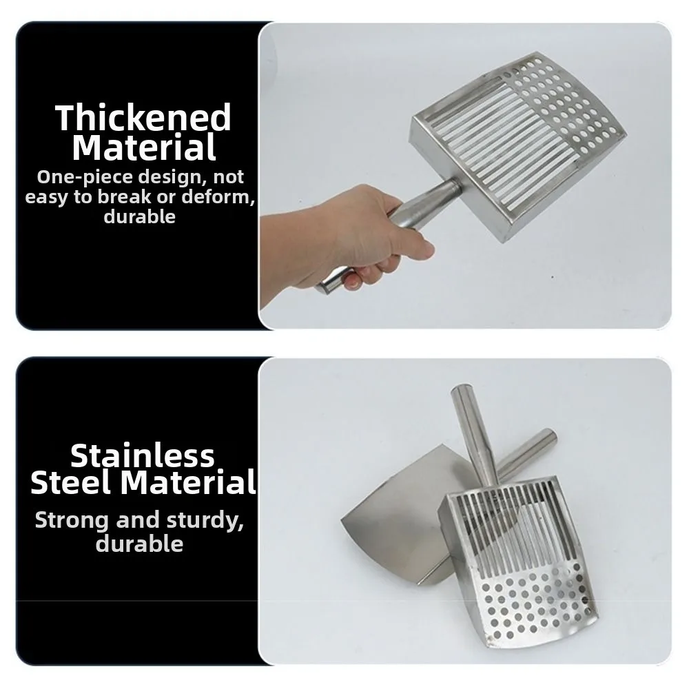 Sand Scoop Stainless Steel Beach Digging - Paslanmaz Çelik Plaj Ağı, Taşınabilir El