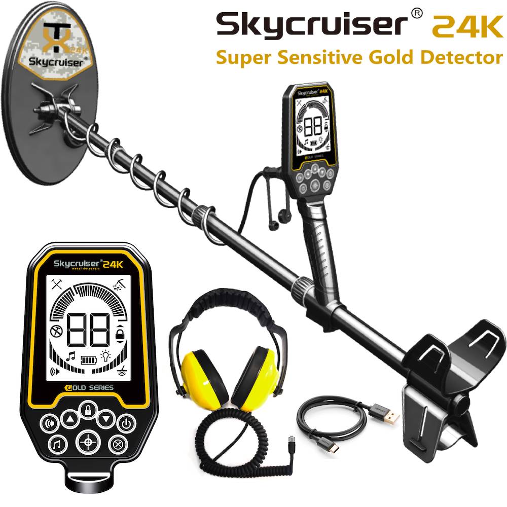 Ground Penetrating Radar Scanner - Skycruiser 24K Süper Hassas Altın Dedektörü