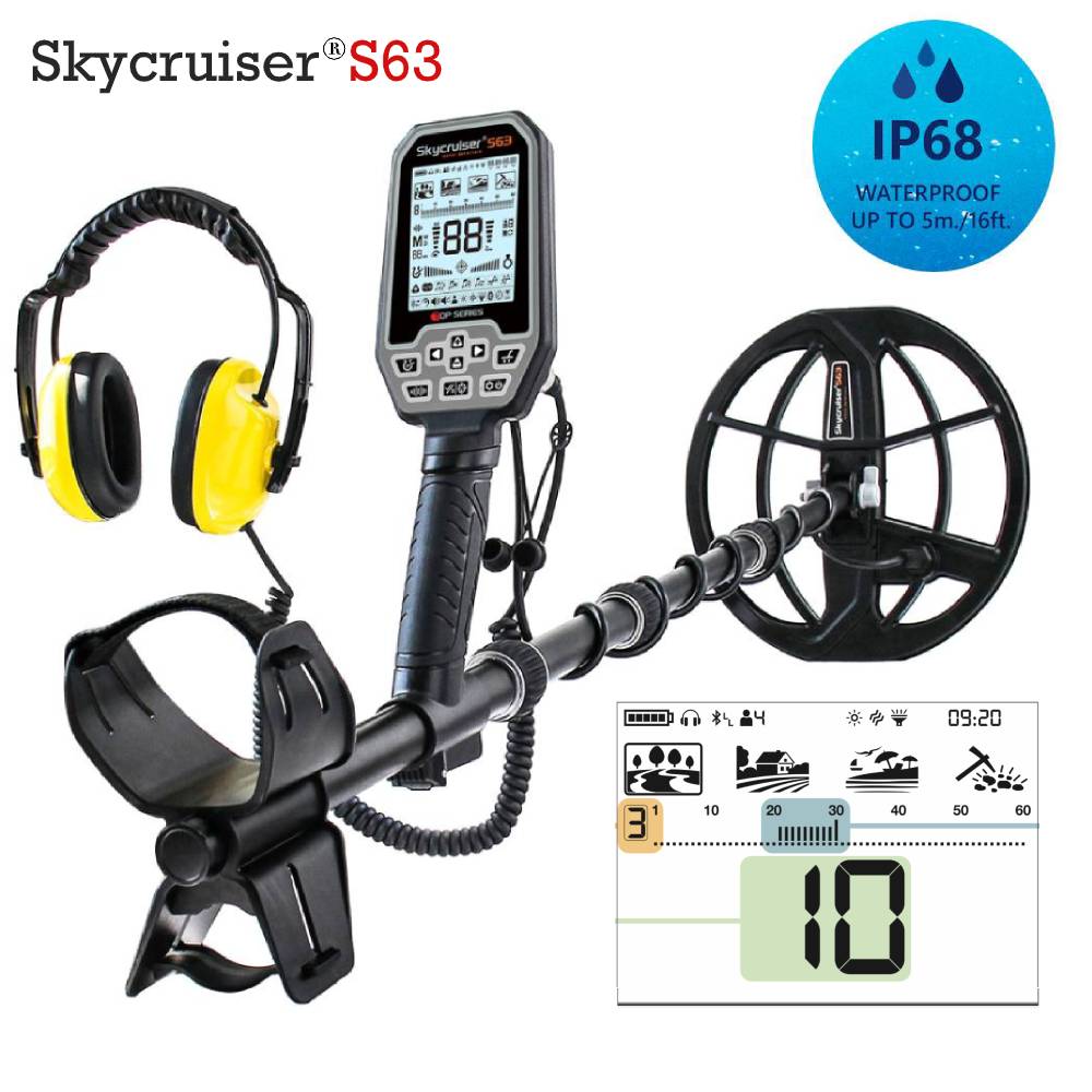 Ground Penetrating Radar Scanner - Profesyonel Tam Su Geçirmez Yüksek Derinlikli