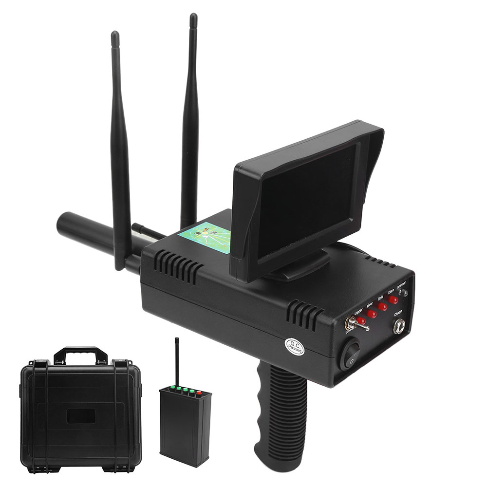 Gold Detector Long Range Locator - Entegre Yeraltı Altın Dedektörü LCD Ekran
