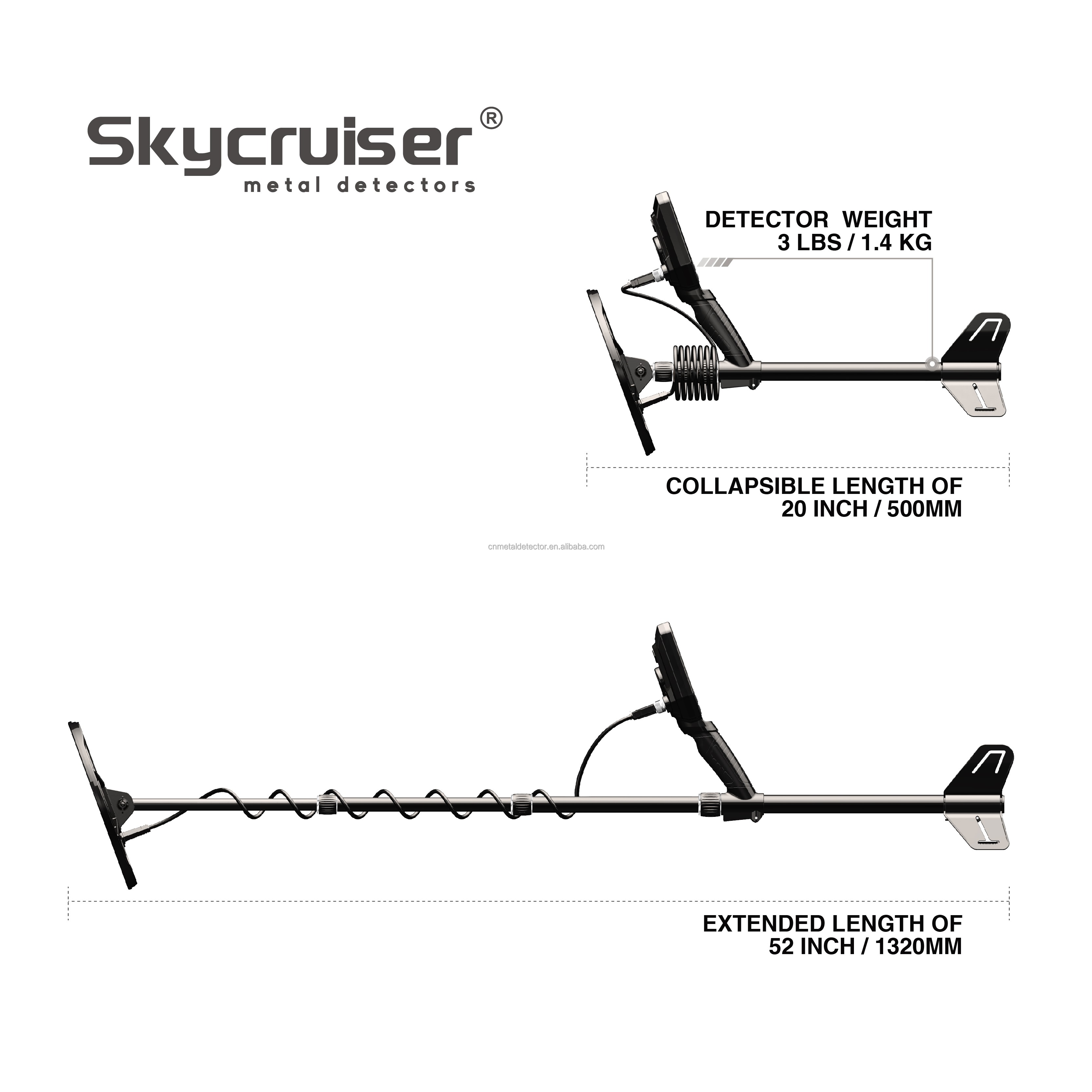 Su Altı Metal Dedektörü Skycru - Gold Detector Long Range Locator incelemesi ve fiyatı