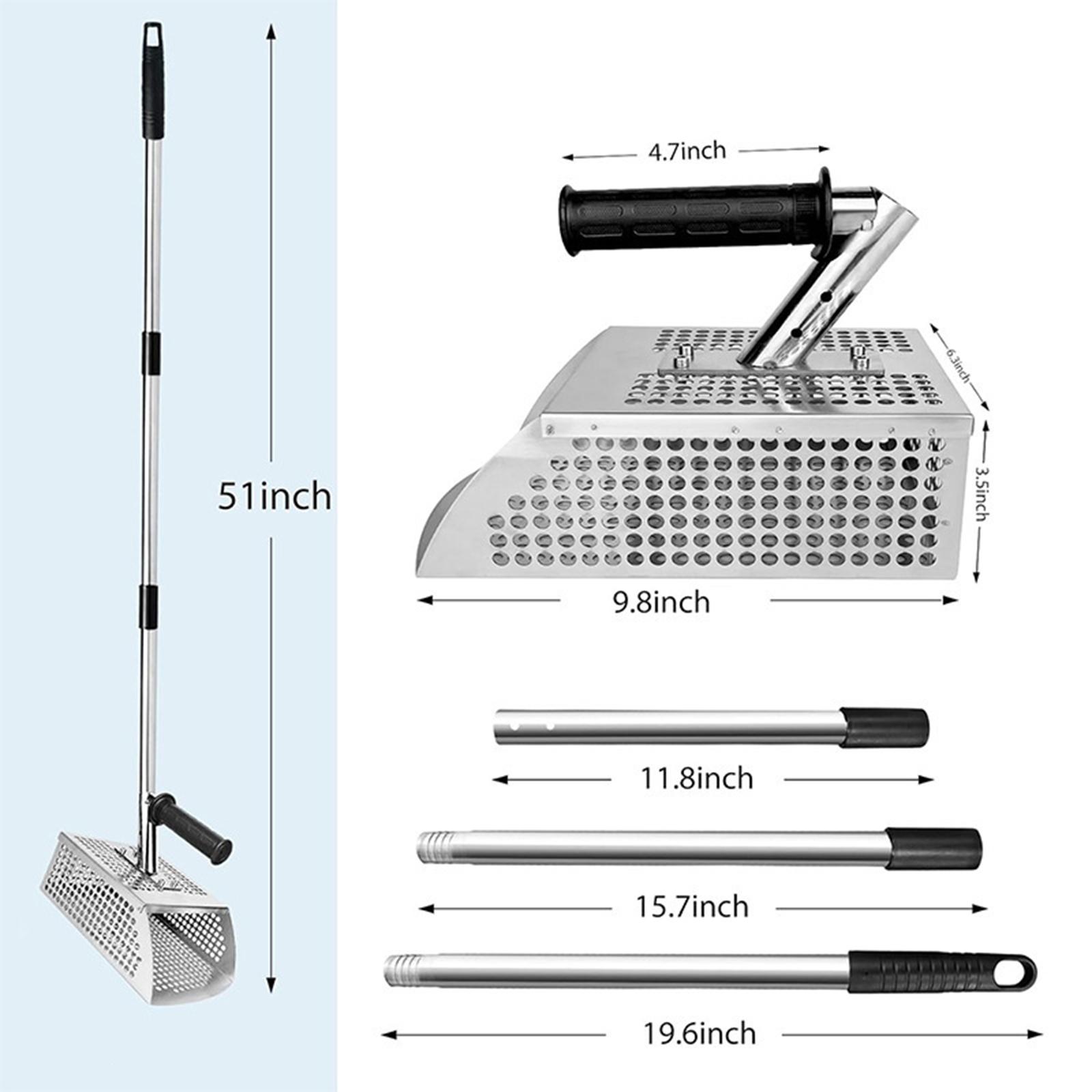 Uzun Saplı Kum Küreği, Metal D - Treasure Hunting Shovel Digging Tool incelemesi ve fiyatı