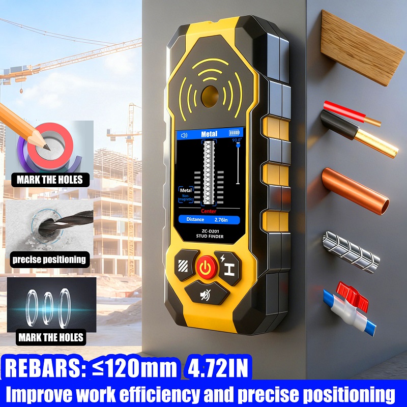 ZC-D201 Stud Finder Duvar Tara - Ground Penetrating Radar Scanner incelemesi ve fiyatı