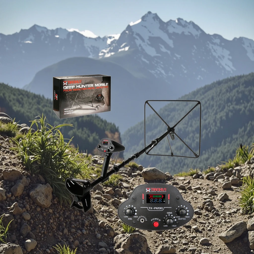 Endüstriyel Metal Dedektörü Al - Gold Detector Long Range Locator incelemesi ve fiyatı