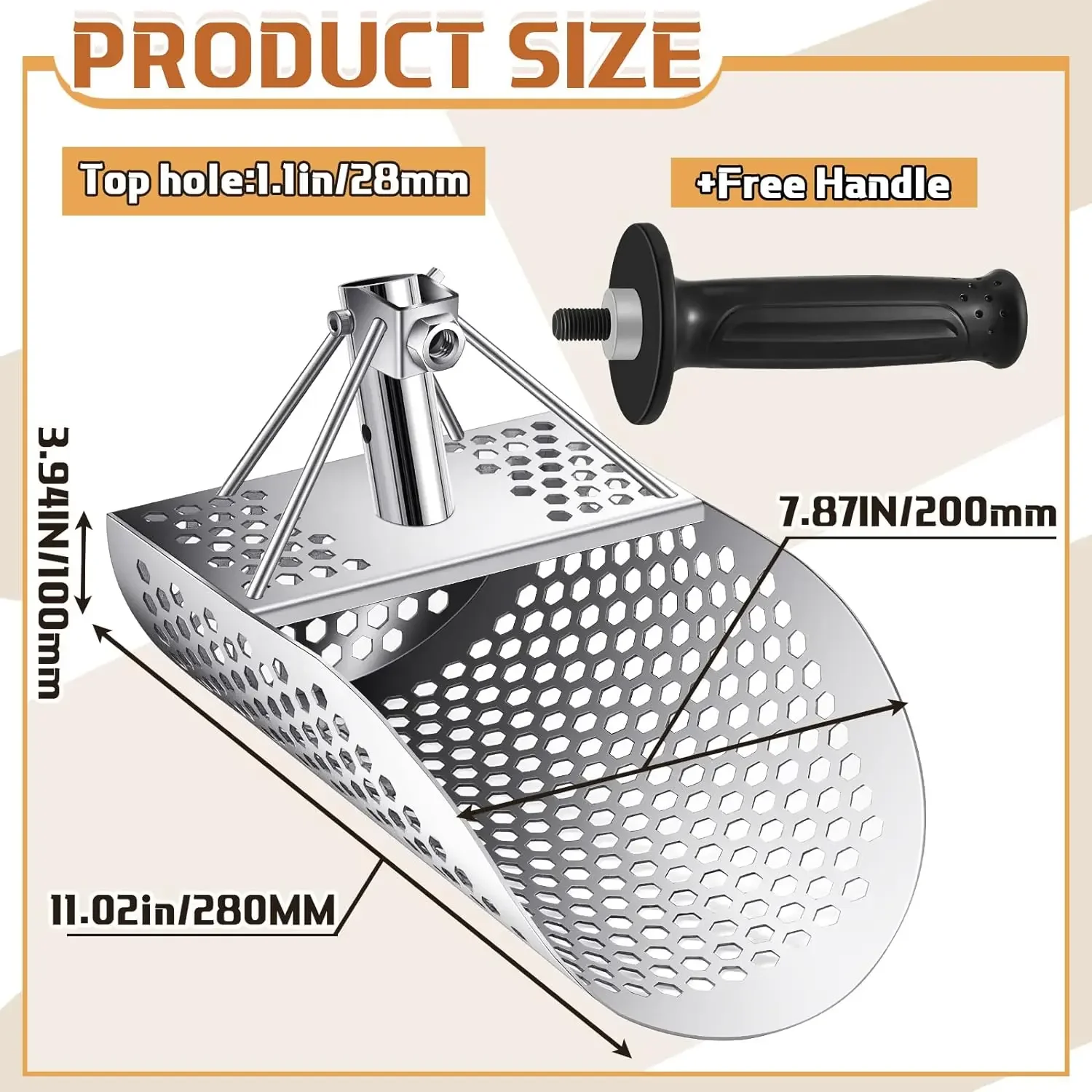 Paslanmaz çelik plaj kum kepçe - Sand Scoop Stainless Steel Beach Digging incelemesi ve fiyatı
