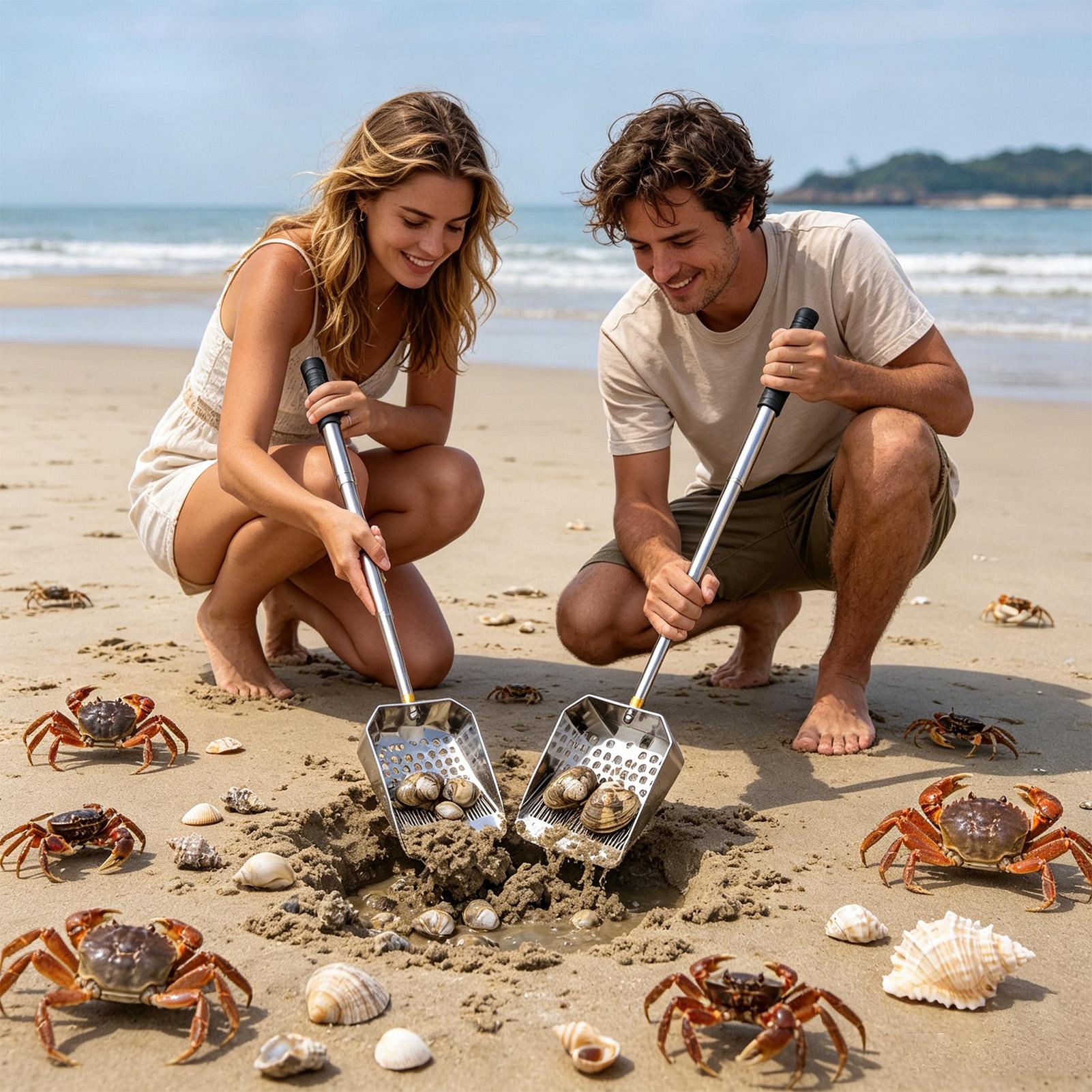 Paslanmaz Çelik Kum Kepçesi Ku - Sand Scoop Stainless Steel Beach Digging incelemesi ve fiyatı