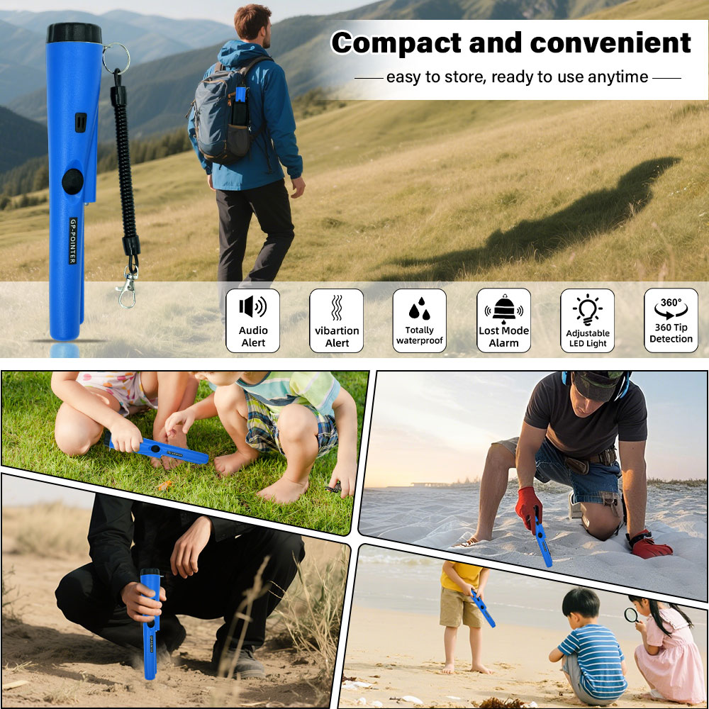 Hazine Avcısı - Taşınabilir Me - Waterproof Metal Detector Pinpointer incelemesi ve fiyatı