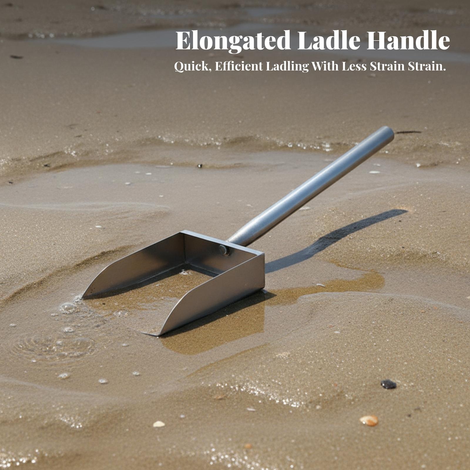 Paslanmaz Çelik Plaj Kum Eleği - Treasure Hunting Shovel Digging Tool incelemesi ve fiyatı