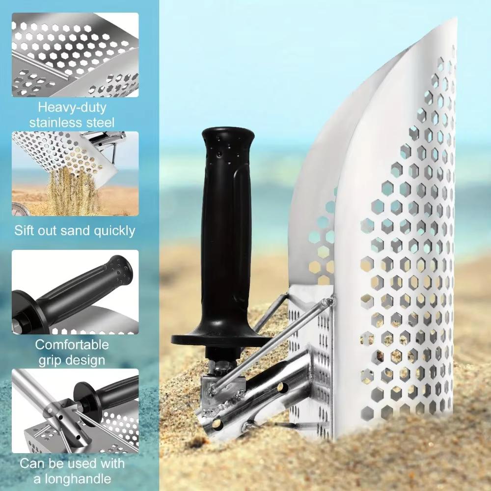 Güçlendirilmiş Saplı Paslanmaz - Sand Scoop Stainless Steel Beach Digging incelemesi ve fiyatı