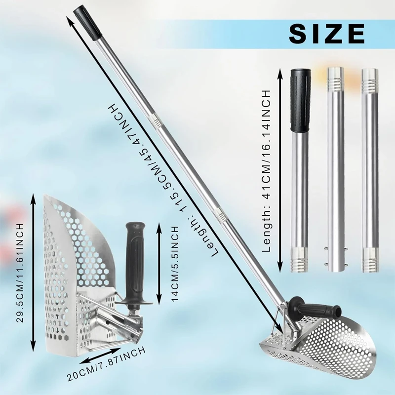 Güçlendirilmiş Saplı Paslanmaz - Sand Scoop Stainless Steel Beach Digging incelemesi ve fiyatı