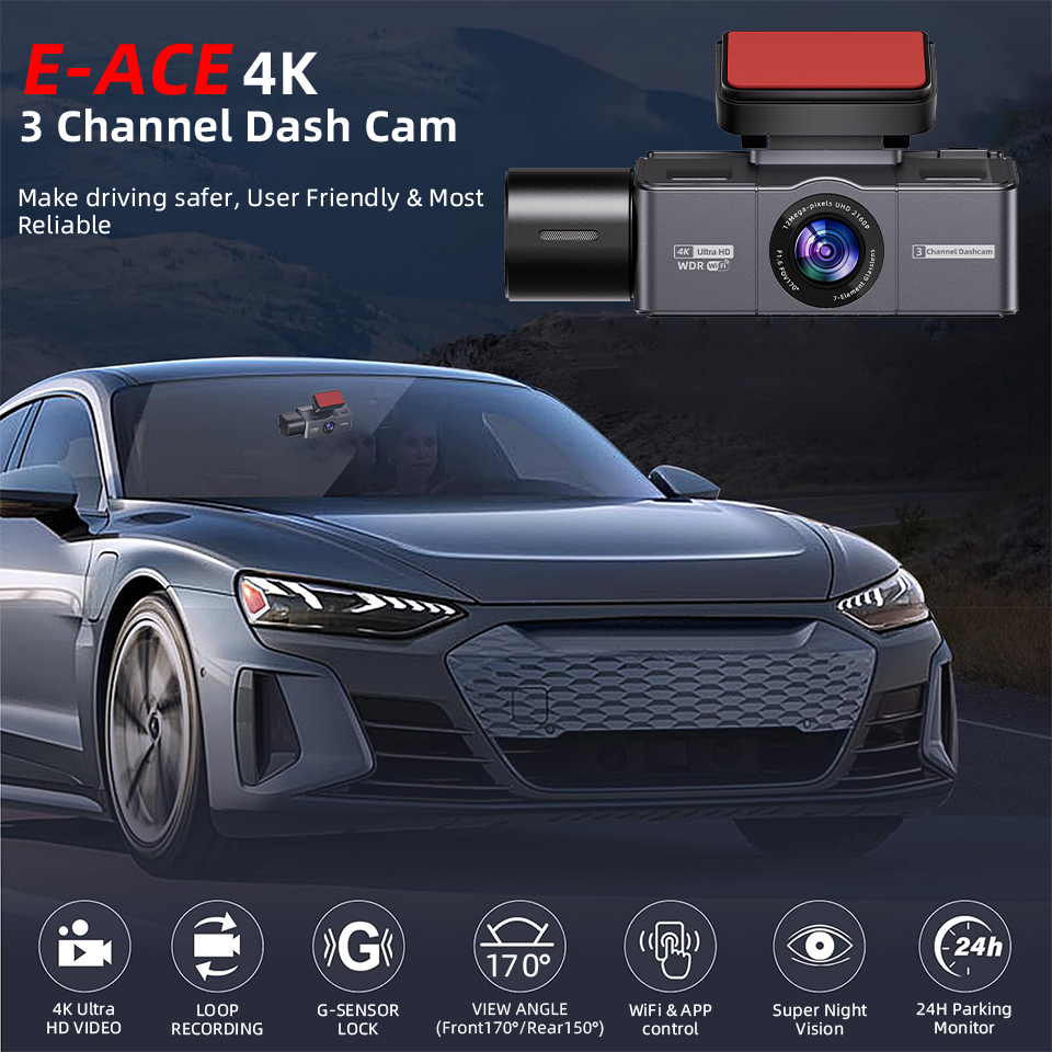 E-ACE 3 Kanallı 4K Araç Kamera - Ground Penetrating Radar Scanner incelemesi ve fiyatı