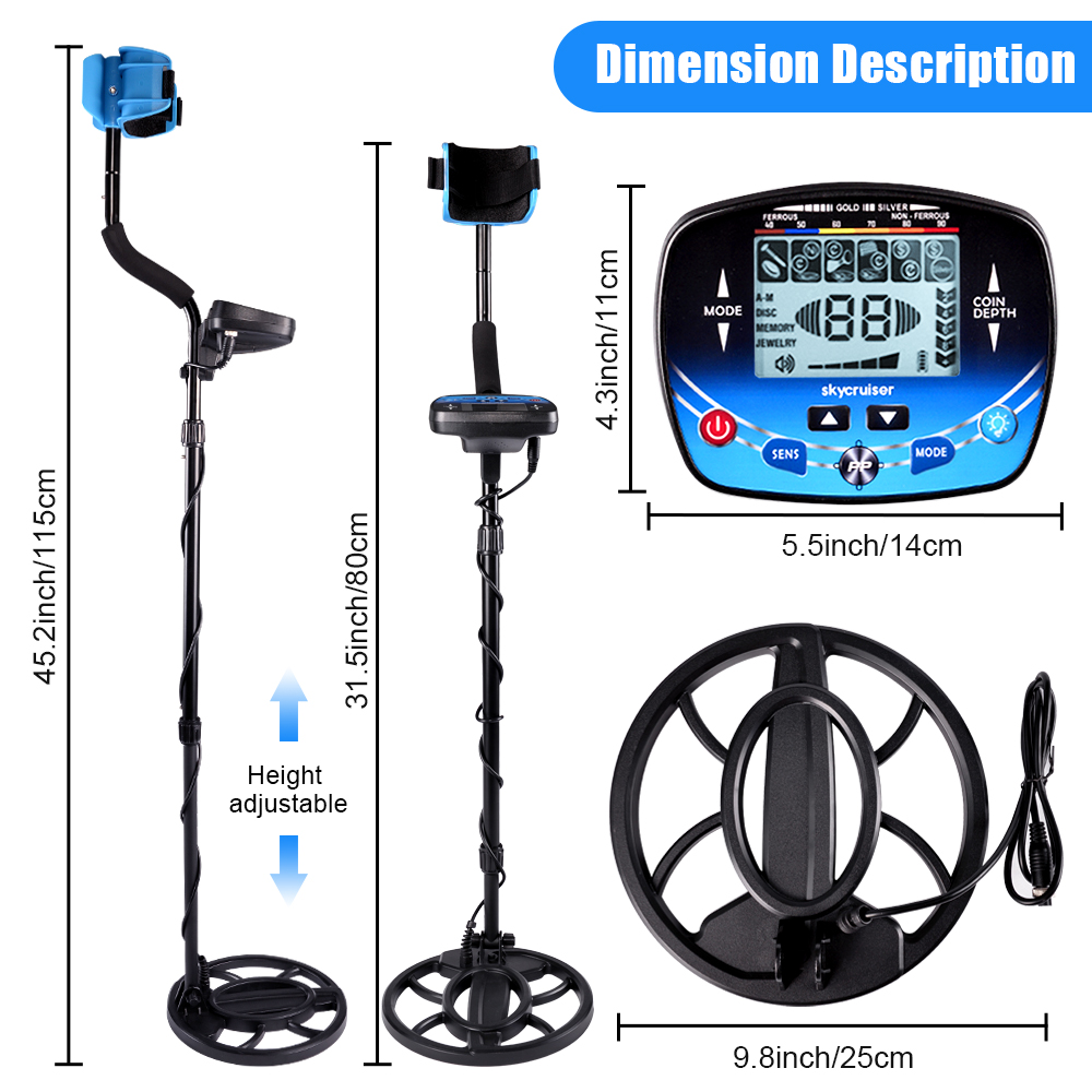 2026 Yeni Yeraltı Metal Dedekt - Waterproof Metal Detector Pinpointer incelemesi ve fiyatı