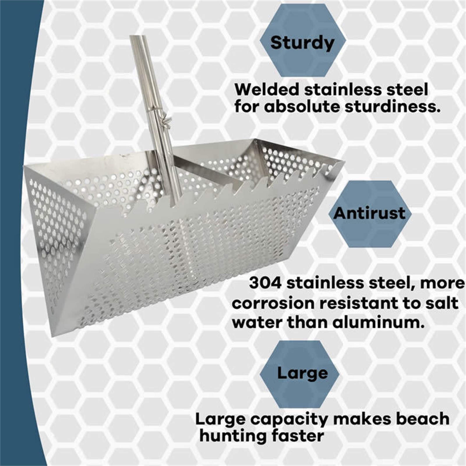 Plaj hazine avcılık kum Scoop  - Treasure Hunting Shovel Digging Tool incelemesi ve fiyatı