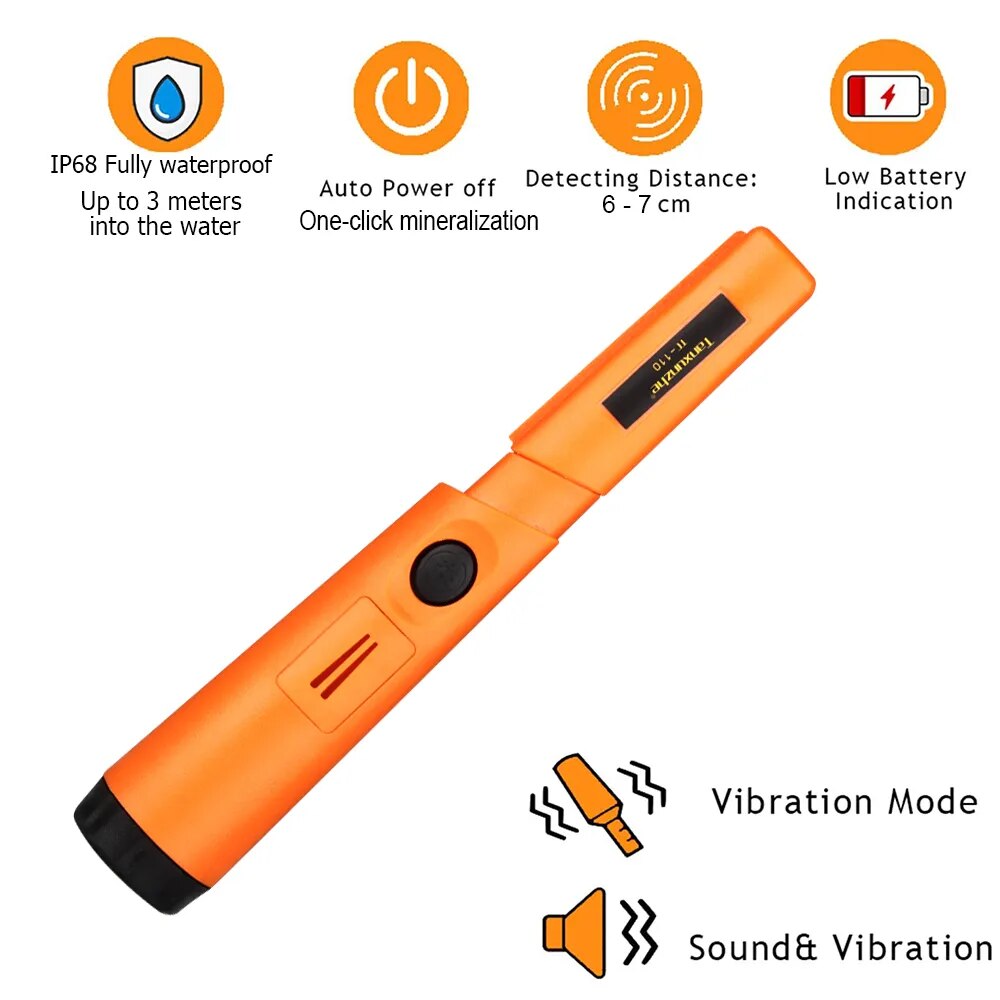 TC-110 Yüksek Kaliteli El Tipi - Waterproof Metal Detector Pinpointer incelemesi ve fiyatı