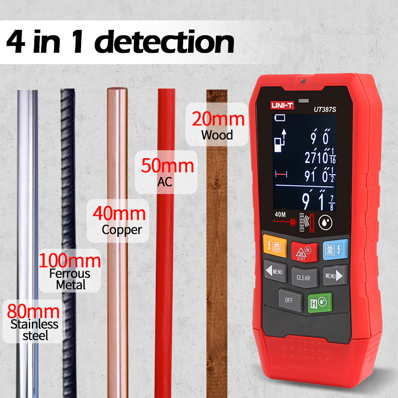 UNI-T 4 In 1 Metal Dedektörü U - Ground Penetrating Radar Scanner incelemesi ve fiyatı