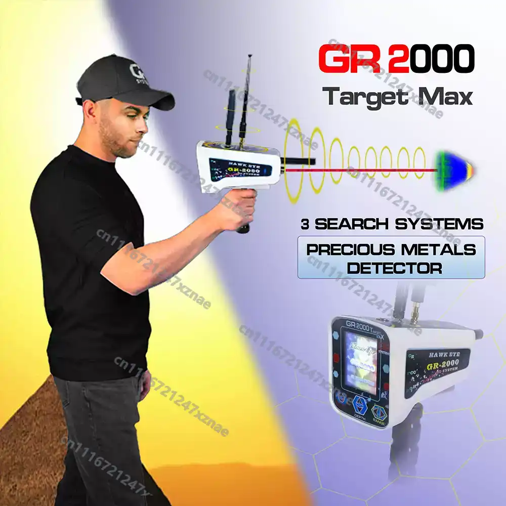 GR2000 Profesyonel 3D Yeraltı  - Gold Detector Long Range Locator incelemesi ve fiyatı