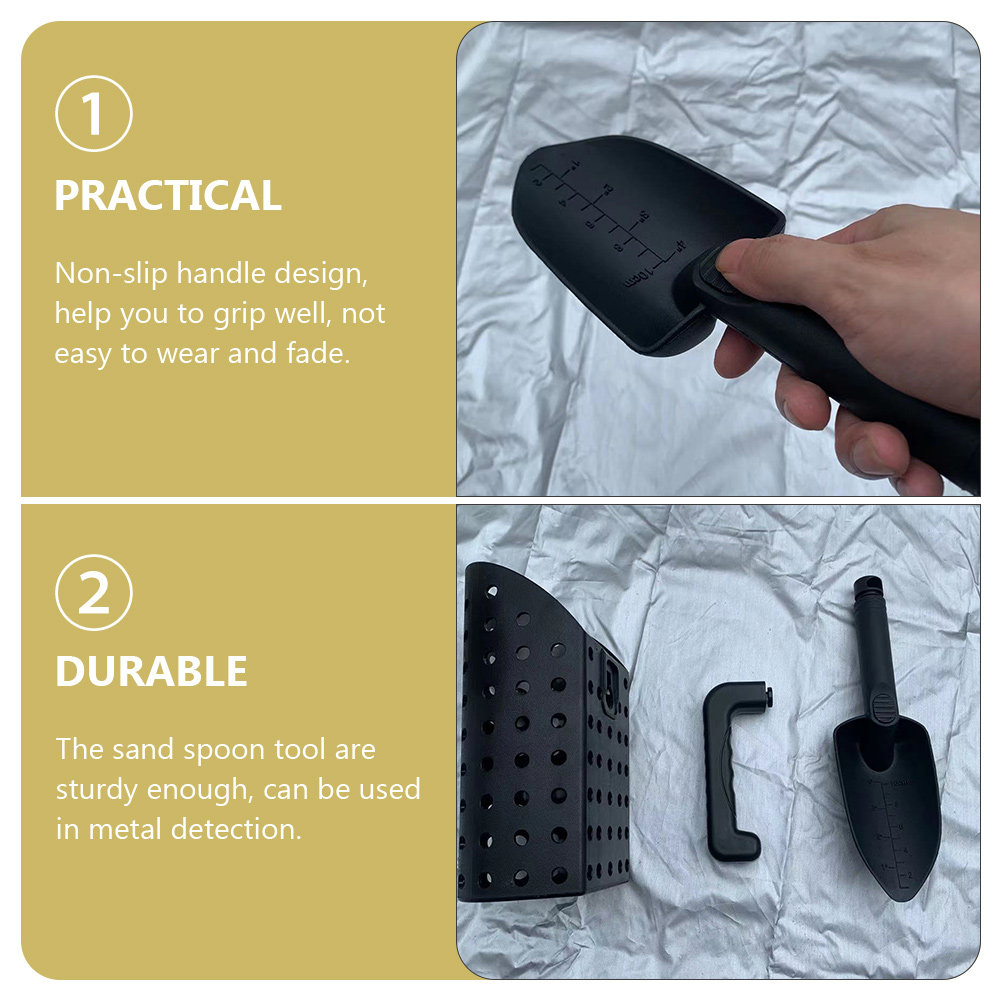 1 Set Premium Kum Küreği Seti, - Treasure Hunting Shovel Digging Tool incelemesi ve fiyatı