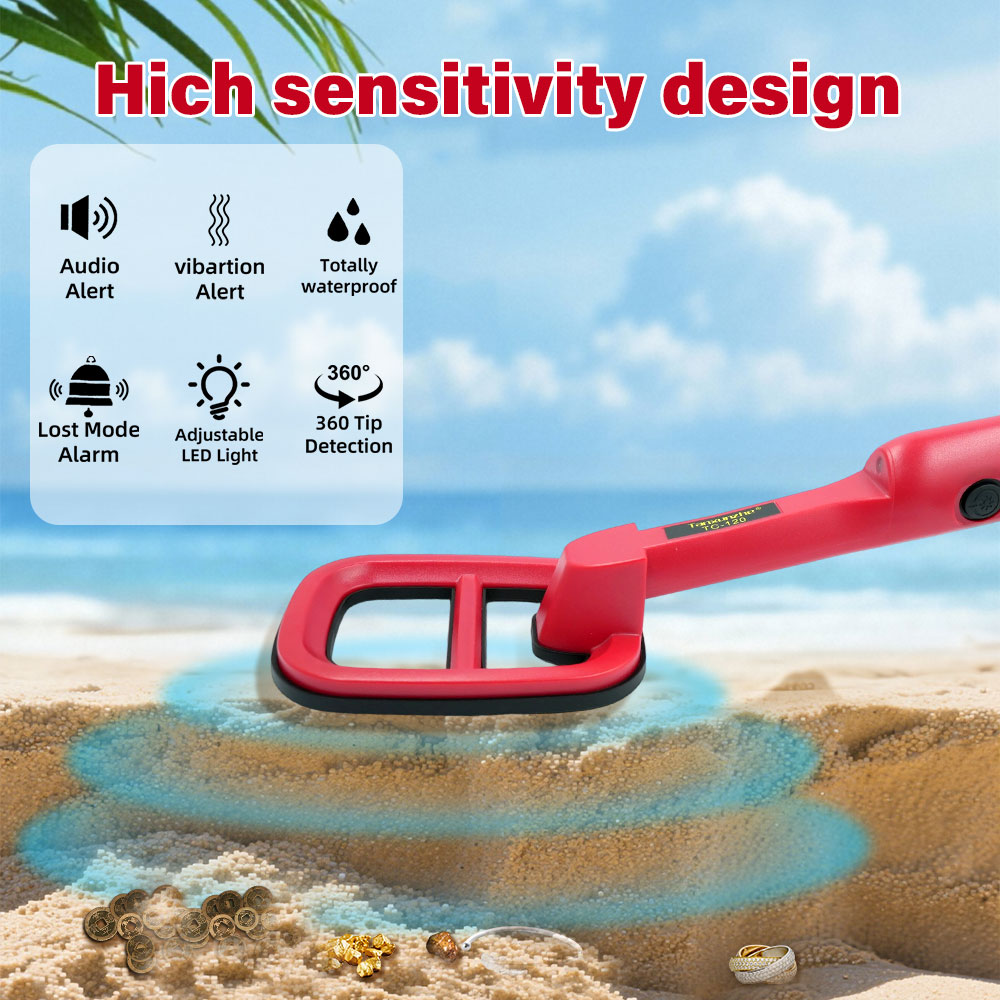 TC-120 El Tipi Metal Dedektörü - Waterproof Metal Detector Pinpointer incelemesi ve fiyatı