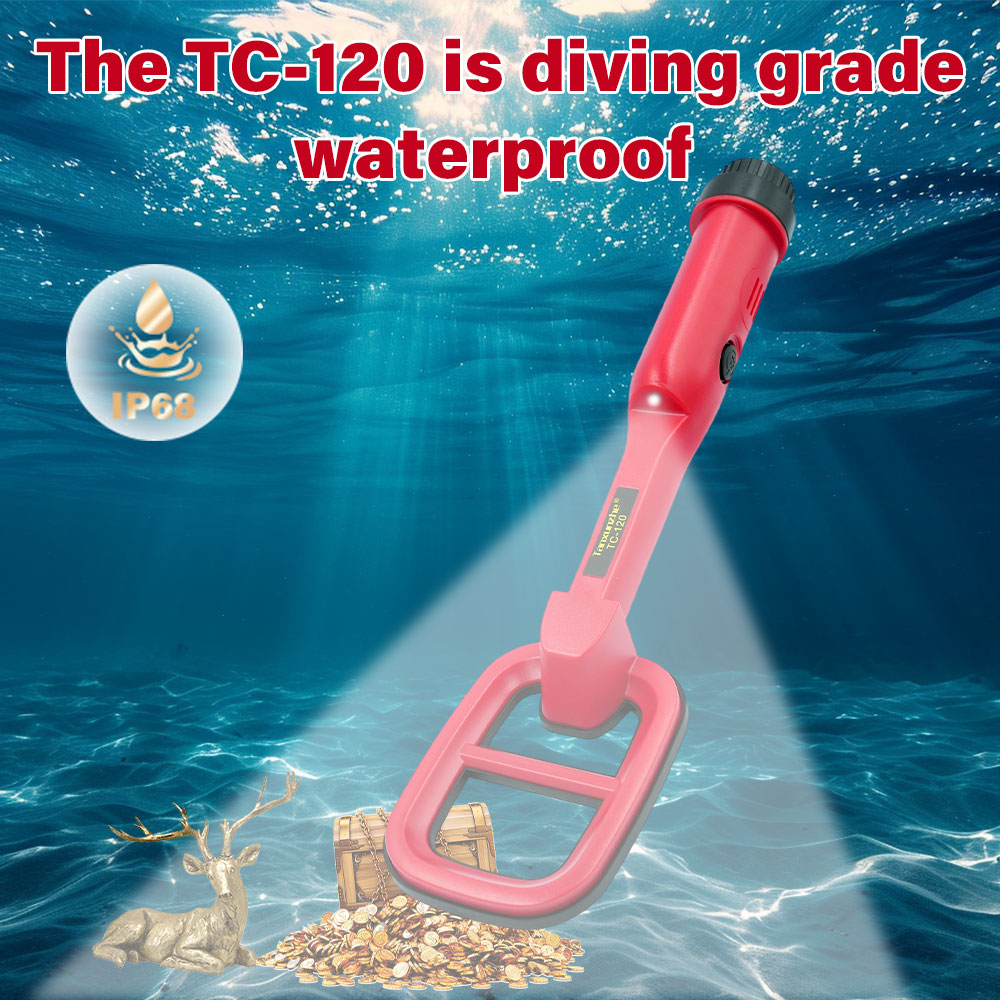 TC-120 El Tipi Metal Dedektörü - Waterproof Metal Detector Pinpointer incelemesi ve fiyatı